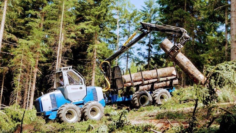 Strojírna Novotný sro macchine agricole industriali Forwarder-lvs-520-5eba92eae238b