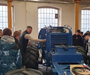 We Were Visited by Students – Future Agricultural Machinery Technicians