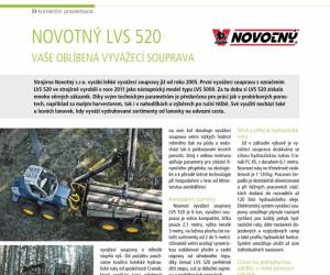 S vyvážecí soupravou Novotný LVS 511 to zvládnete! / Novotný LVS 520 