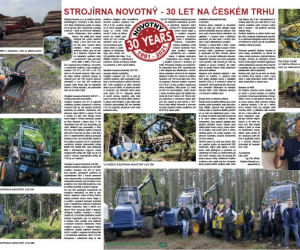 STROJÍRNA NOVOTNÝ - 30 LET NA ČESKÉM TRHU